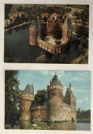 2 Carte Postale Château Féodal De Beersel - Beersel