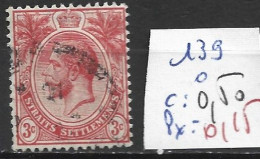 MALACCA 139 Oblitéré Côte 2 € - Malacca