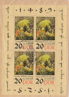 DDR  3271, Kleinbogen, Gestempelt, Thomas Müntzer, 1989 - 1981-1990