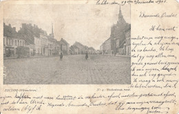 EEKLO  1901   STATIESTRAAT WEST  !!!!! OPGELET ACHTERZIJDE KAART IS WEG       2 SCANS - Eeklo