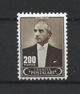 Turkey 1943 President Y.T. 992  * - Unused Stamps