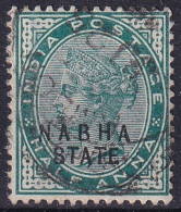 INDIA QUEEN VICTORIA SURCHARGE NABHA STATE - 1882-1901 Keizerrijk