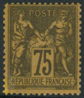 ** N°99 75c Violet S/orange - TB - 1876-1898 Sage (Type II)