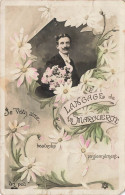 FANTAISIES - Langage De La Marguerite - Je Vous Aime Beaucoup Passionnément - Colorisé - Carte Postale Ancienne - Men