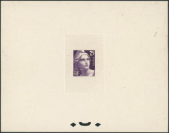 EP N°833 25F Gandon, épreuve D'artiste En Violet, Signé Gandon - TB - Other & Unclassified