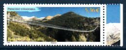 Andorre Française - 2023 - Pont Tibeta De Canillo - Tp MNH ** - Fraicheur Postale - Neuf - New - Ongebruikt