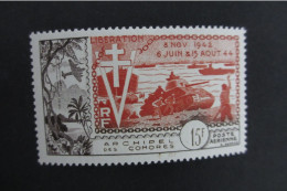 COMORES POSTE AERIENNE N°4 NEUF* TTB COTE 45 EUROS VOIR SCANS - Posta Aerea