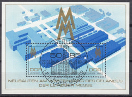 DDR  Block 99, Gestempelt, Leipziger Herbstmesse, 1989 - 1981-1990