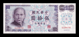 Taiwán 50 Yuan 1972 Pick 1982 Ebc/+ Xf/+ - Taiwan