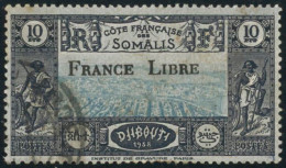 Obl. N°231 10F Bleu Foncé Et Turquoise - TB - Sonstige & Ohne Zuordnung