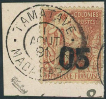 Obl. N°4 05 Sur 40c Rouge-orange - TB - Altri & Non Classificati