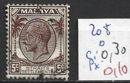 MALACCA 208 Oblitéré Côte 0.30 € - Malacca