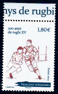 Andorre Française - 2023 - 200 Ans Du Rugby à XV - Tp MNH ** - Fraicheur Postale - Neuf - New - Ungebraucht