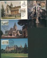 Carte-Maximum (CM) - N°1832/35 Tourisme (Hunnegem) - 1971-1980