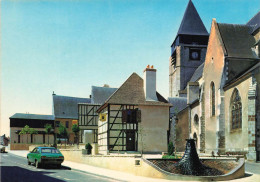 FRANCE - Aubigny Sur Nere (cher) - Vue Générale De L'ilot Ste Anne Et L'église St Martin - Carte Postale - Aubigny Sur Nere
