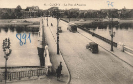 FRANCE - Clichy - Vue Sur Le Pont D'Asnières - Carte Postale Ancienne - Clichy