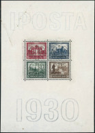 ** N°1 Le Bloc Iposta 1930 - TB - Airmail & Zeppelin