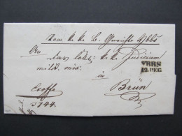 BRIEF Ybbs - Brünn 1851   // D*58597 - ...-1850 Vorphilatelie