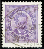 Portugal, 1884, # 63, Castanheira, Used - Oblitérés