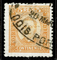 Portugal, 1892, # 68, Dois Portos, Used - Oblitérés