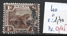 MAKAISIE 40 Oblitéré Côte 1.70 € - Federated Malay States