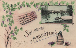 FRANCE - Argenteuil - Souvenir D'Argenteuil - Colorisé - Carte Postale Ancienne - Argenteuil