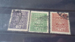 POLOGNE YVERT N° 346.348 - Used Stamps