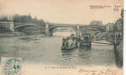 FRANCE - Alfortville - Vue Sur Le Pont Du Chemin De Fer - Carte Postale Ancienne - Alfortville