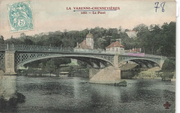 FRANCE - La Varenne Chennevières - Vue Sur Le Pont - Colorisé - Carte Postale Ancienne - Chennevieres Sur Marne