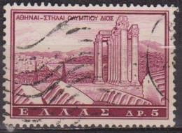 Tourisme - GRECE - Temple De Zeus à Athènes - N°  737 -1961 - Usati