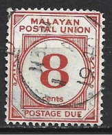 MALAISIE TAXE 4 Oblitéré Côte 15 € - Federated Malay States