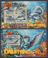 Togo 2016 - Vie Marine - DAUPHINS - BL + BF - MNH - Yv. 40,00 Euros - Delfines