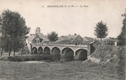 FRANCE - Soignolles ( S Et M ) - Vue Générale - Le Pont - Carte Postale Ancienne - Caen