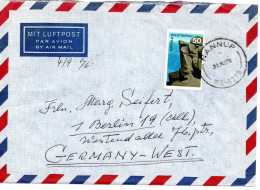 74817 - Australien - 1976 - 50c Mt Buffalo EF A LpBf NANNUP -> Westdeutschland - Briefe U. Dokumente
