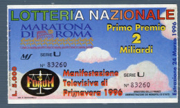 °°° Biglietto N. 5578 - Lotteria Nazionale °°° - Biglietti Della Lotteria
