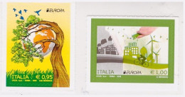 Italie Europa 2016 Neuf Adhésifs N° 3669/3670 Ecologie - 2016