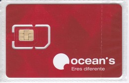 TARJETA DE ESPAÑA DE GSM-MINT  DE OCEAN'S  (NUEVA-MINT EN BLISTER) - Otros & Sin Clasificación