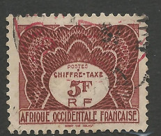 AOF TAXE N° 8 OBL / Used - Otros & Sin Clasificación