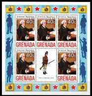 1975 Grenada Military Set MNH** 001-14 - Unabhängigkeit USA