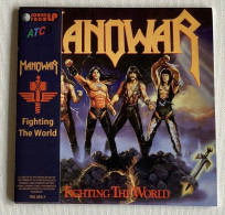 MANOWAR - Fighting The World - CD MINI LP - 1987/05 -  Russian Press - Hard Rock En Metal