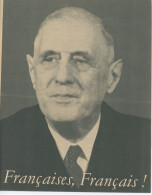 Charles De Gaulle, Présidentielle De 1965 - Documents Historiques