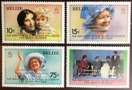 Belize 1985 Queen Mother Overprint Commonwealth Summit MNH - Belize (1973-...)
