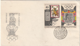 CZECHOSLOVAKIA FDC 1968 - FDC