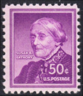 !a! USA Sc# 1051 MNH SINGLE - Liberty Issue: Susan B. Anthony - Nuovi