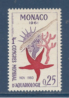 Monaco - YT N° 551 ** - Neuf Sans Charnière - 1961 - Unused Stamps