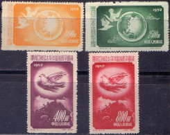 CHINA - Asian Pacific Peace Conference - MAPS - C18 - **MNH - 1952 - Unused Stamps