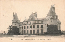 FRANCE - Grossouvre - Le Château (Façade) - Carte Postale Ancienne - Other & Unclassified