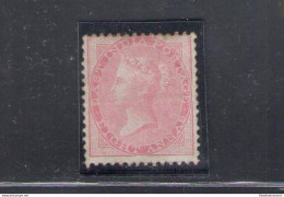 1856-64 India - Stanley Gibbson N. 49 - Regina Vittoria - 8 Anna Pale Carmine- M - Autres & Non Classés
