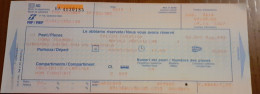 Biglietto Ferrovie Dello Stato Roma Termini/Napoli Mergellina (2003) - Europe