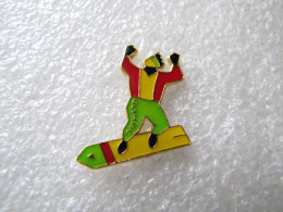 PIN'S     SNOWBOARD  OLYMPIC - Wintersport